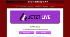 Desktop Screenshot of livesex-schlampen.net